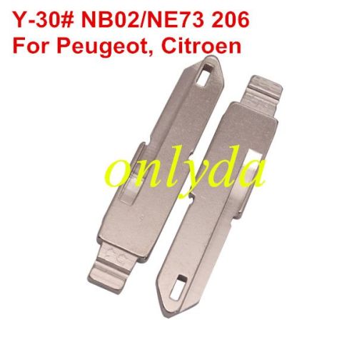 VVDI brand key blade Y-30# NB02/NE73 206 for Peugeot Citroen