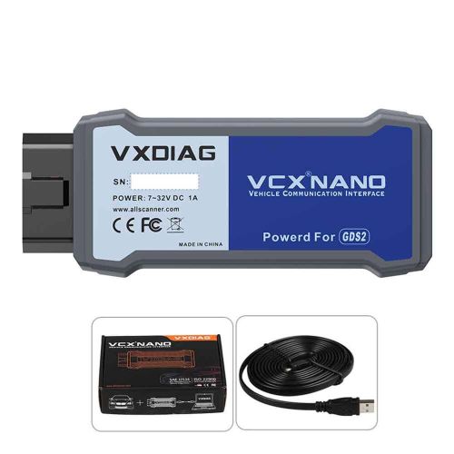 VXDIAG VCX NANO for GM/OPEL GDS2-Multi Language