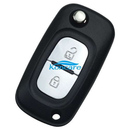 For Renault 2 button remote key blank （with logo）