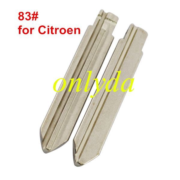 Copy KEYDIY brand key blade 83# for Citroen