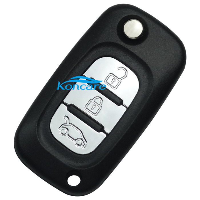 For Renault 3 button remote key blank （with logo）