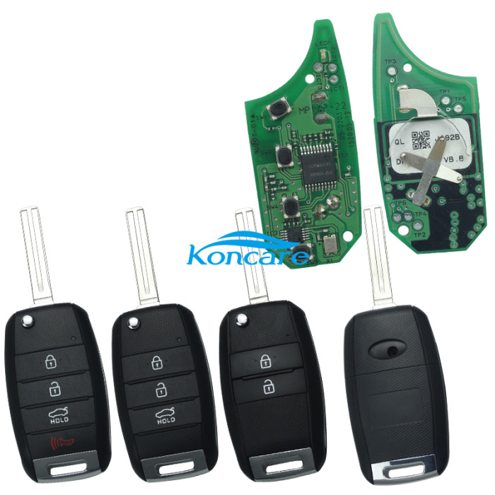 For KIA K3 OEM keyless 4 button remote key with 434mhz