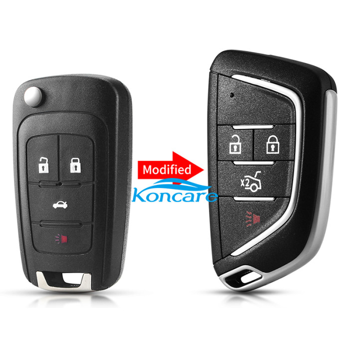 For Opel modified 2/3/3+1/4+1/remote key blank (pls choose button )