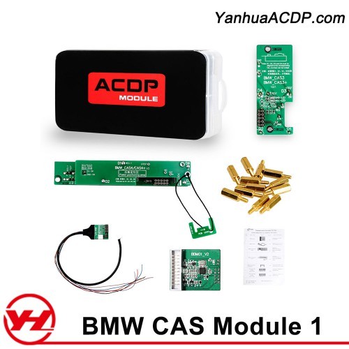 Yanhua ACDP Module 1 CAS Module for BMW CAS1-CAS4+ IMMO Key Programming and Odometer Reset via OBD/ICP with License A500
