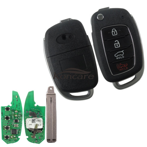 For OEM Hyundai 3+1 button remote key with 434mhz MP13Y-23