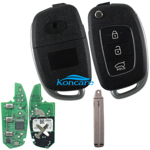 For OEM Hyundai 3 button remote key with 434mhz MP14-31