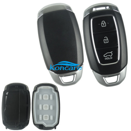 For Hyundai 3 button remote key blank with emmergency key blade with logo/without logo(please choose the logo)