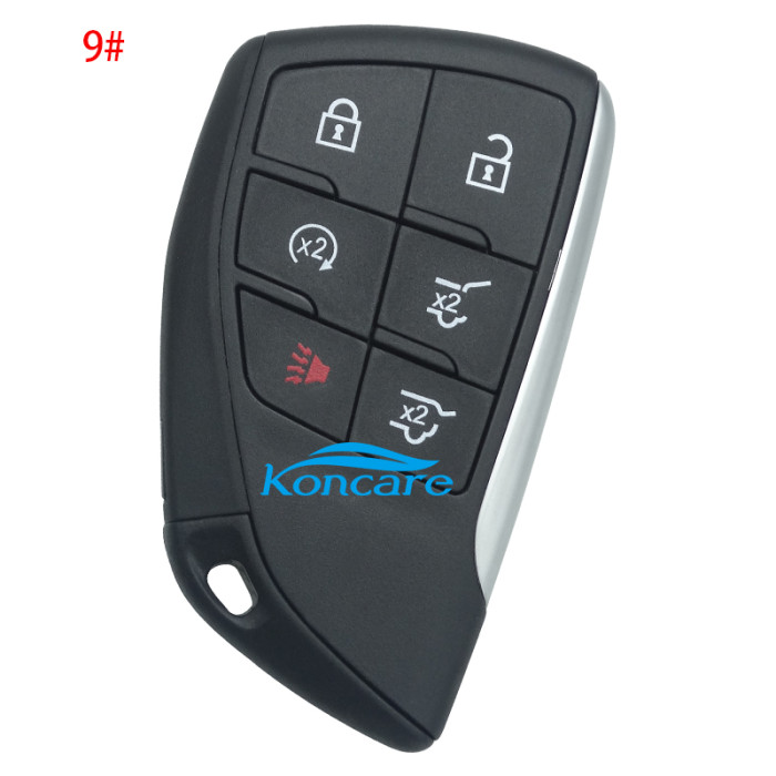 ForChevrolet 2+1/3+1/4+1 button remote key shell (please choose button)