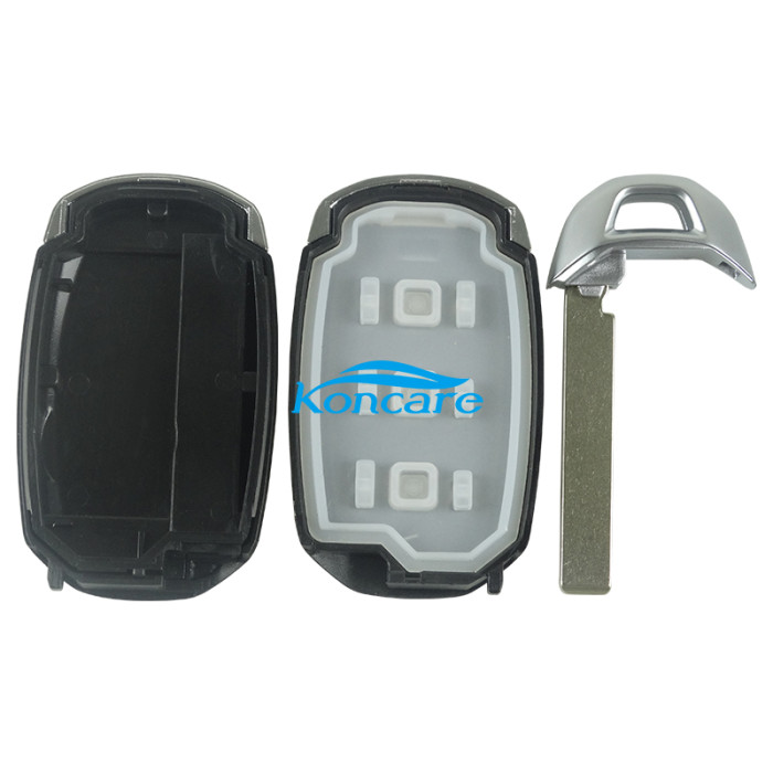 For Hyundai 3 button remote key blank with emmergency key blade with logo/without logo(please choose the logo)