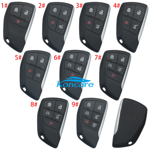 ForChevrolet 2+1/3+1/4+1 button remote key shell (please choose button)