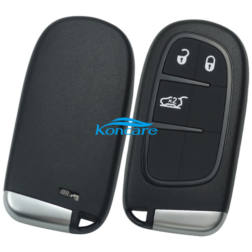 For Chrysler 3 button remote key shell with blade