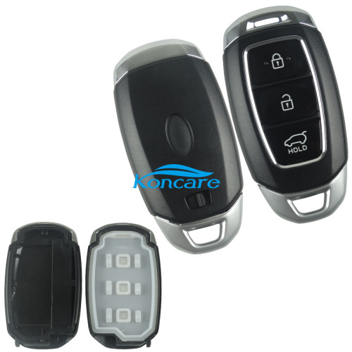 For Hyundai 3 button remote key blank with emmergency key blade with logo/without logo(please choose the logo)