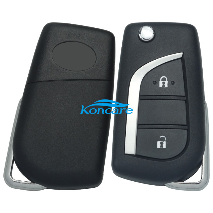 OEM Toyota Corolla 2 button Flip Remote Key 433MHz FSK 2019+ part number ：B2A2F2R with WS21 ID74 H 8A Chip Page:39