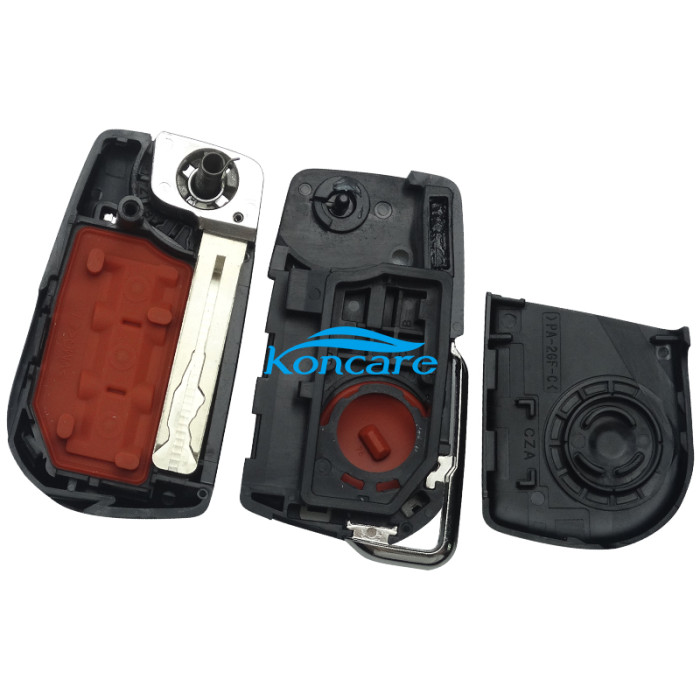 OEM Toyota Corolla 3 button Flip Remote Key 433MHz FSK 2019+ part number ：B2A2F2R WS21 ID74 H 8A Chip Page:39