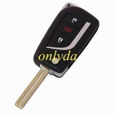 For Toyota Rav4 CAMRY COROLLA modified remote key with 2+1 button FCCID:HYQ12BDM with FSK 314.4MHZ