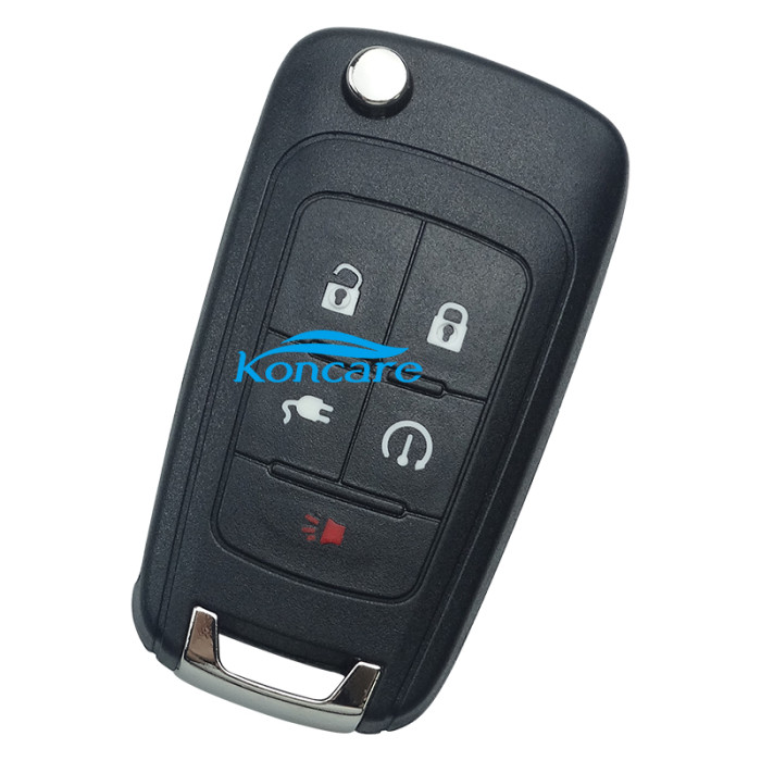 For Chevrolet Remote key case with 4+1 button (please choose the type of logo)