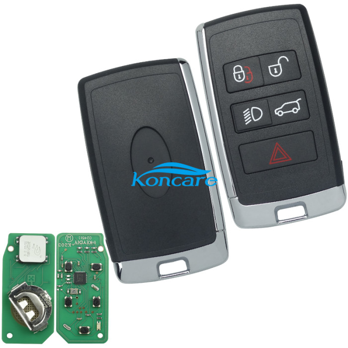 KEYDIY Remote key 5 button ZB24-5 smart key for KD-X2 and KD MAX