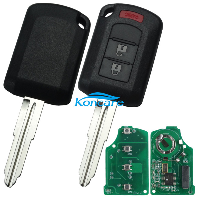 2010-2019 for Mitsubishi Outlander Lancer / 2+1 Button Remote Key FCC: 6370B944 / OUCJ166N /315 Mhz/ ID 46