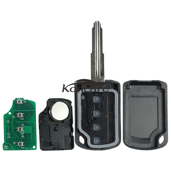 For Mitsubishi 2 button remote key with 434mhz with 47 chip