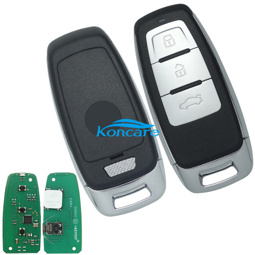 KEYDIY Remote key 3 button ZB08A smart key for KD-X2 and KD MAX