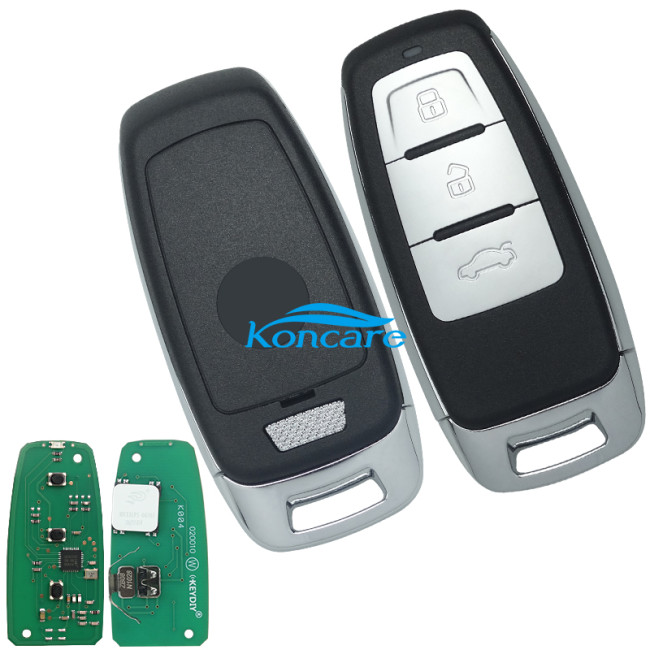 KEYDIY Remote key 3 button ZB08A smart key for KD-X2 and KD MAX