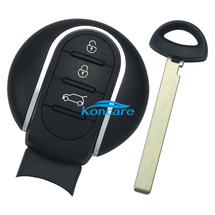 For BMW 3 button mini cooper remote shell without words