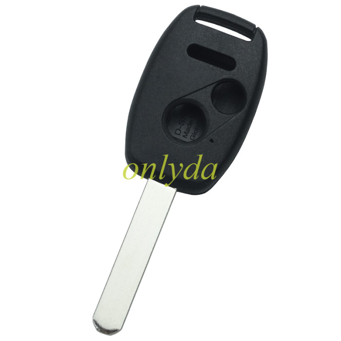 For Honda upgrade 2+1 buttons remote key shell（With chip slot place)