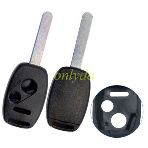 For upgrade 2+1 buttons remote key shell （With chip slot place)