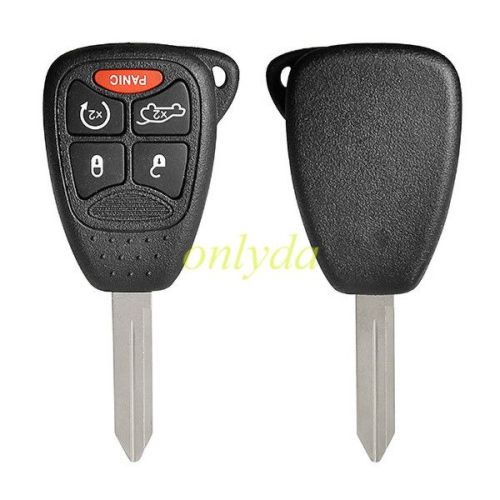 Upgrade 4+1 button remote key blank