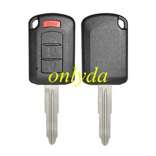 For upgrade 2+1 button remote key blank with right blade