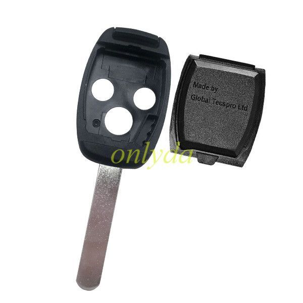 For upgrade 3 buttons remote key shell （With chip slot place)