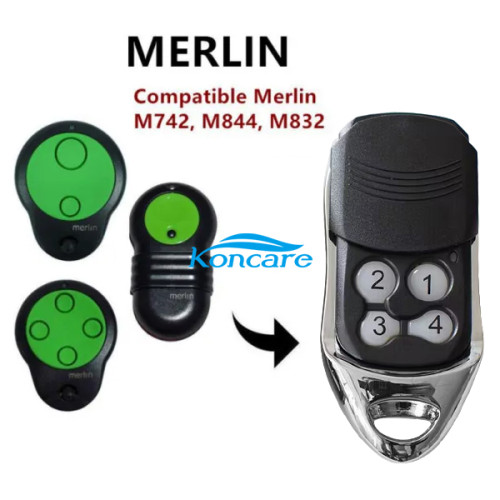 Australian market garage remote ,compatible Merlin M742 M844 M832