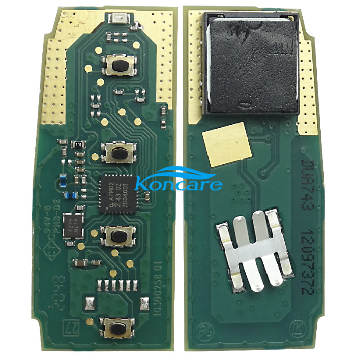 Original Greatwall 3+1 button 434mhz 4A chip used for greatwall haval h6 2021 ASK