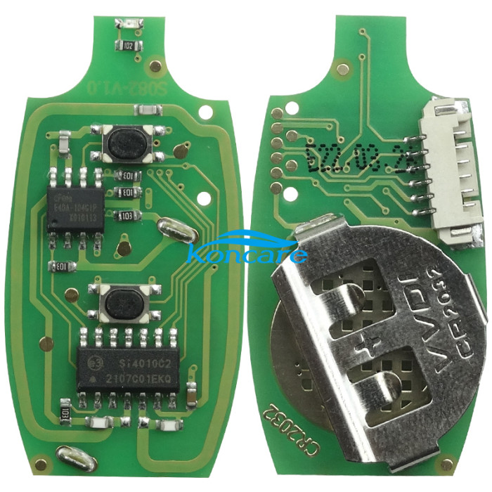Xhorse Garage Type 2 button remote key for VVDI Key Tool, XKGD12EN