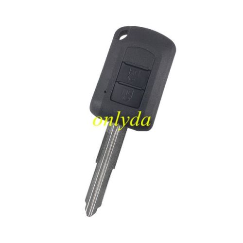 For 2 button remote key blank with right blade