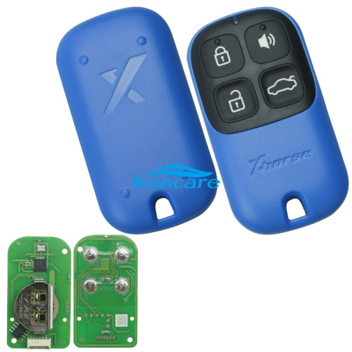 Xhorse XKXH01EN Universal Remote Key 4 Buttons for VVD2/VVDI Key Tool English Version