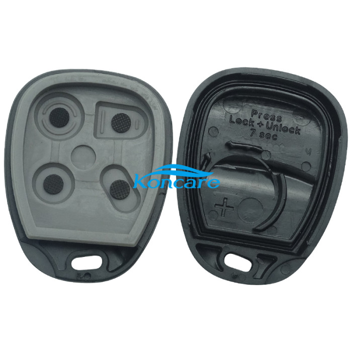 For Buick 3+1 Button key blank with battery part