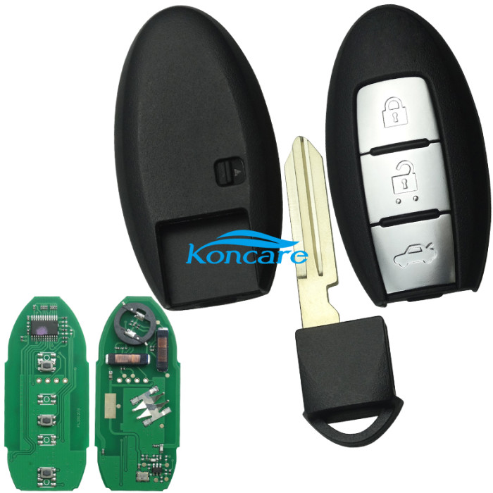 For Nissan 3button remote key Leaf electric 2019-2021 17LP2170T2 CWTWN1G0169