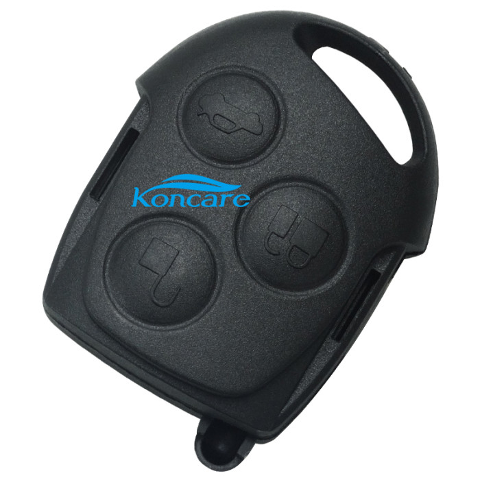 For FORD Mondeo 3 button remote key shell (with battery clamp)