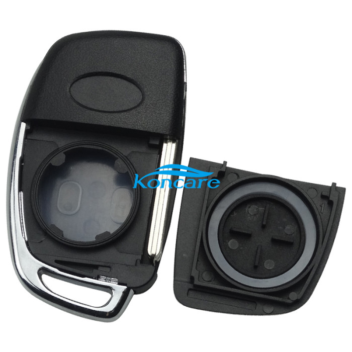 For Hyundai 3+1 button remote key blank,please choose the blade