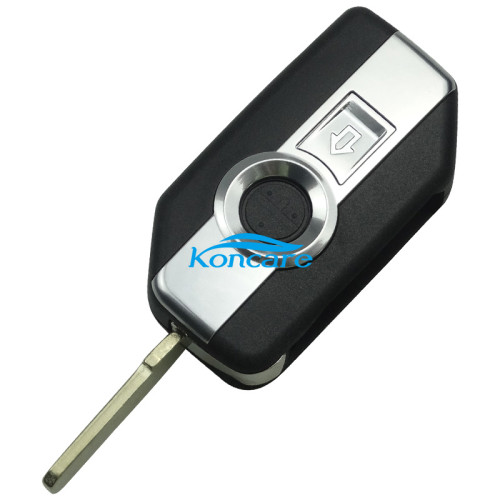 motorcycle 1 button flip remote key blank