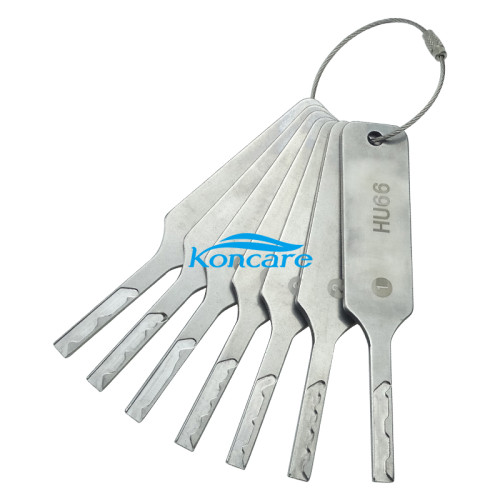 Quick opening tool HU66 for lock picking tools