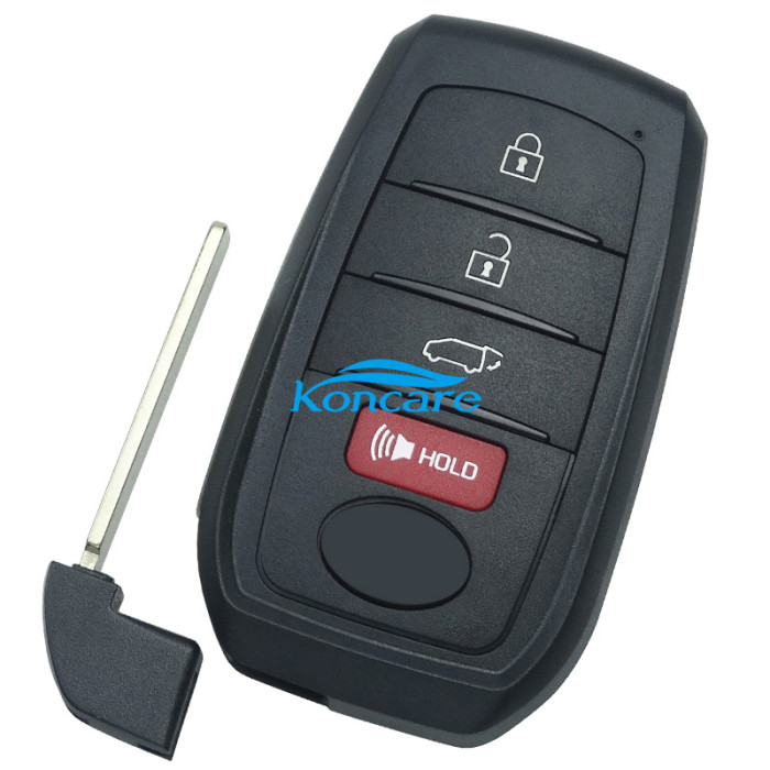 KEYDIY Remote key 3+1 button ZB35-4 smart key for KDX2 and KD MAX