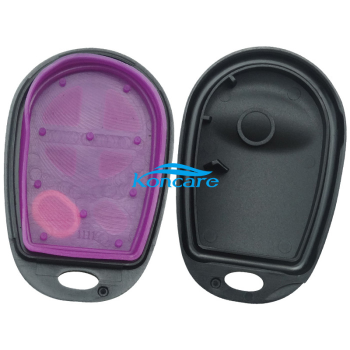 For Toyota 5 button remote key shell