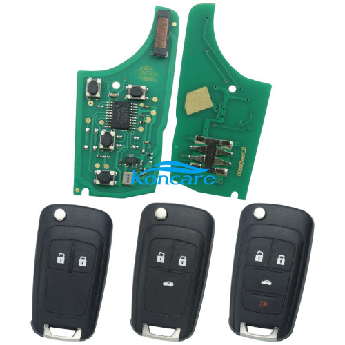 Free shipping For Opel unkeyless remote 315MHZ-7941 chip 2;3;3+1button please choose the key shell