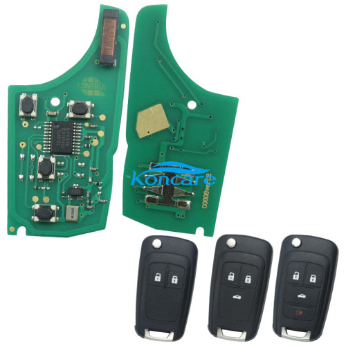 For Opel unkeyless remote 315MHZ-7941 chip 2;3;3+1button please choose the key shell