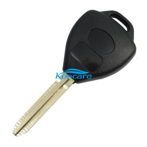 For Toyota 3+1 button remote key shell with Toy43 blade with red panic with/without badge