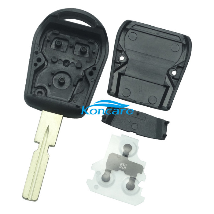 For BMW remote key With 3 button the blade is 4 track (new style)