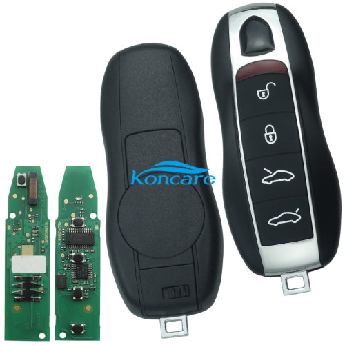 For Porsche 4 button unkeyless remote key with 315mhz