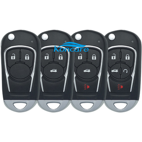 For Chevrolet modified 2/3/3+1/4+1/remote key blank (pls choose button )